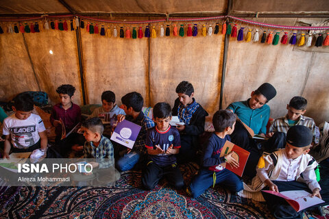 تصاوير | جشنواره طعم کتاب با عشایر - گتوند
