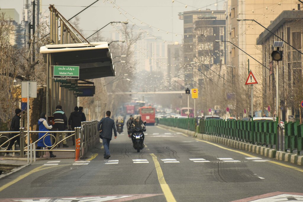 وضعیت قرمز آلودگی هوای تهران