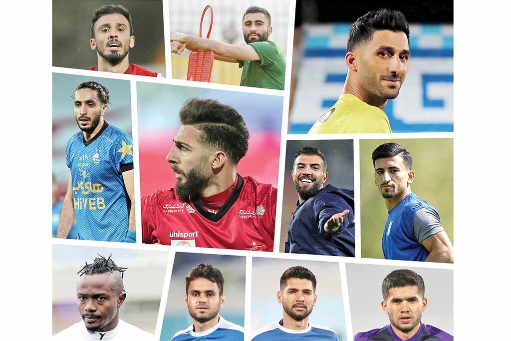 عکس | تیم منتخب محو شدگان لیگ برتر ایران | ۱۱ ستاره‌ خاموش در نقطه‌های تاریک لیگ 