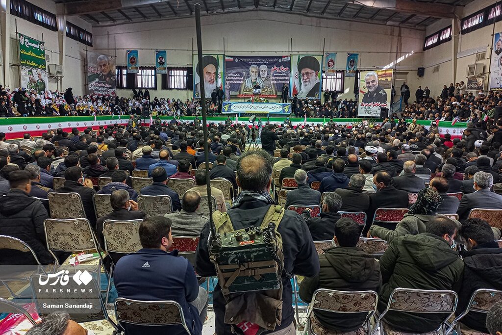 عکس ا سومین سالگرد سردارسلیمانی در سنندج