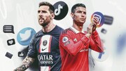 اینفوگرافیک | پرطرفدارترین ستاره‌های جهان فوتبال در فضای مجازی