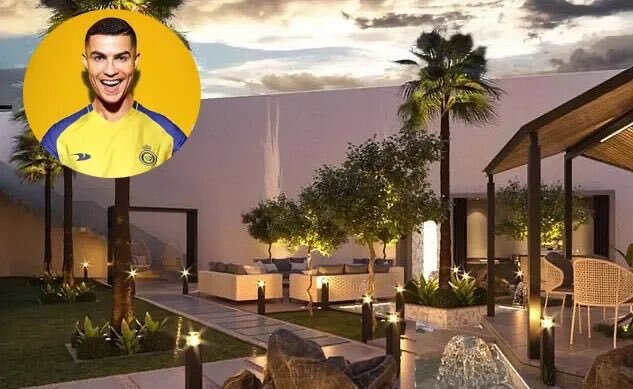 عکس | قیمت قصر لاکچری رونالدو در عربستان | ستاره پرتغالی تا ۲۰۳۰ در خانه گرانقیمت