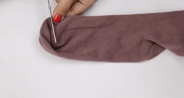 آموزش فر کردن مو با استفاده از جوراب