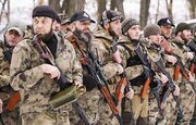 ببینید | حضور تروریست‌های مشهور چچنی در میان مدافعان اوکراینی‌ شهر باخموت