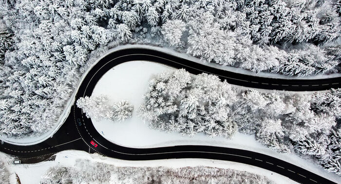 نشنال جئوگرافی چگونه از منظره برفی عکاسی میکند؟