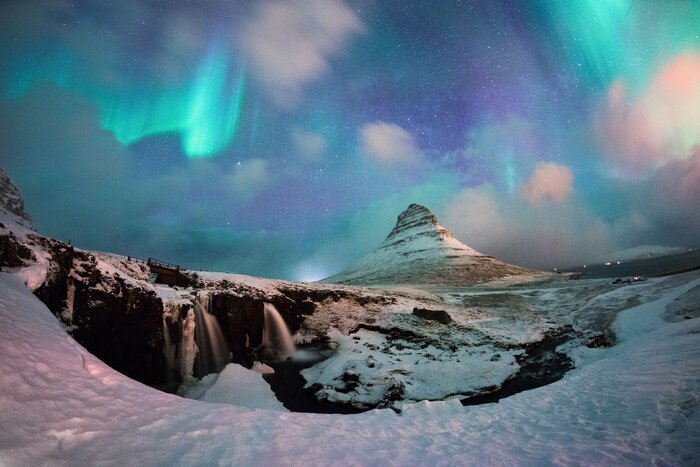 نشنال جئوگرافی چگونه از منظره برفی عکاسی میکند؟