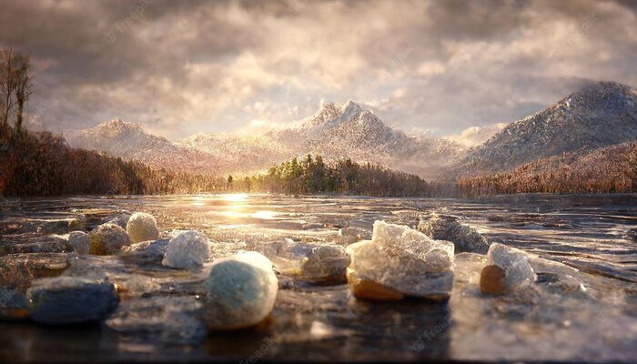 نشنال جئوگرافی چگونه از منظره برفی عکاسی میکند؟