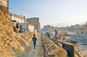 تلاش طالبان برای تغییر چهره کابل | خانه-کاخ‌ها در کابل نمایان می‌شوند