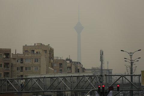 آخرین وضعیت آلودگی هوا در روز ۹ بهمن ۱۴۰۱