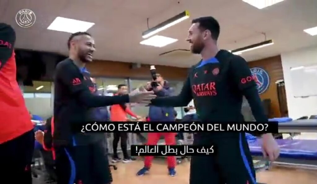 عکس | برخورد احساسی نیمار با مسی در بازگشت به پاریس