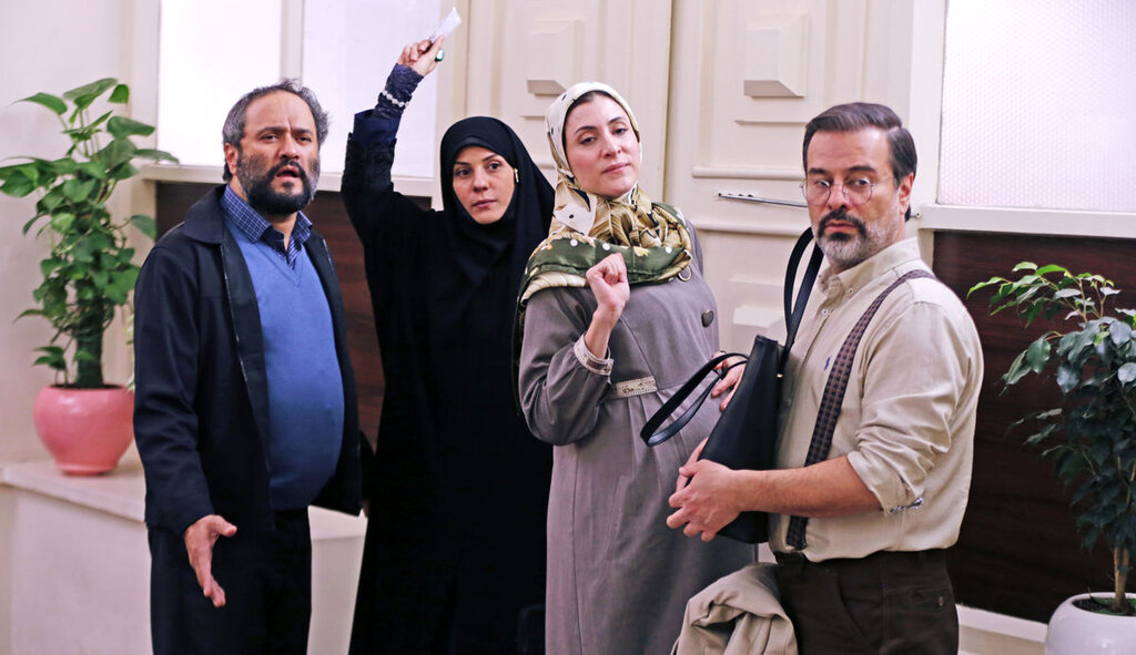 تصاویر | دعوای پیمان قاسمخانی و رامبد جوان در شبکه نمایش خانگی | ویشکا آسایش و سارا بهرامی هم هستند!