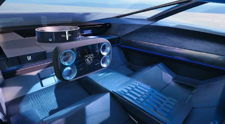تصاویر جدیدترین خودروی مفهومی پژو | نسخه‌ای الهام‌بخش برای آینده برند
