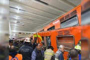 ببینید | صحنه شاخ به شاخ شدن دو قطار مترو | ۵۱ کشته و زخمی!