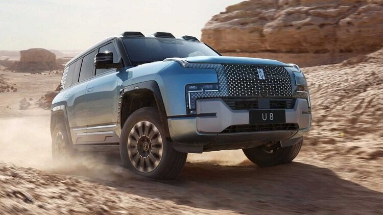 این شاسی بلند چینی ۶ میلیارد تومان قیمت دارد | تصاویر جدیدترین خودروی برقی BYD