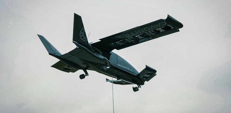 رونمایی از مدرنترین تاکسی هوایی با برد ۵۰۰ کیلومتر | کاوریت ایکس ۵ آسمان را میشکافد