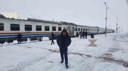 آخرین وضعیت توقف قطار تهران به شیراز در آباده | اعزام قطار امداد