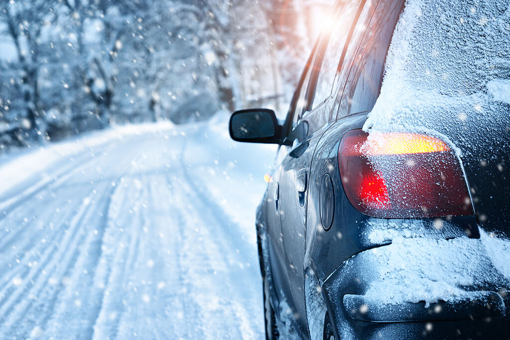رانندگی در برف - زمستان