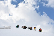 تصاویر | پیست اسکی کاکان و تفریحات زمستانی مردم یاسوج