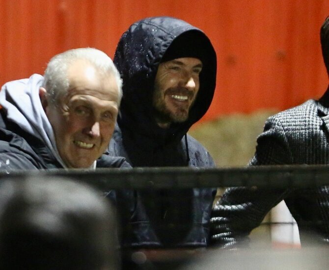 تصاویر | دیوید بکام نقشه فرار کشید | پرش سوپراستار انگلیسی برای رهایی