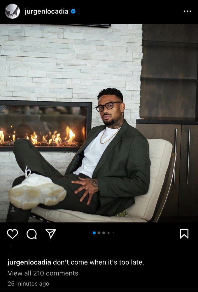 عکس | پیام اسرارآمیز روی اپلواچ لوکادیا | مهاجم فراری پرسپولیس از چه چیزی عصبانی است؟