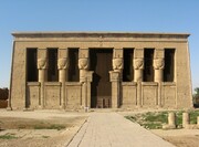 تصاویری شگفت‌انگیز از راهروی ۴ هزار ساله معبد دندره در مصر