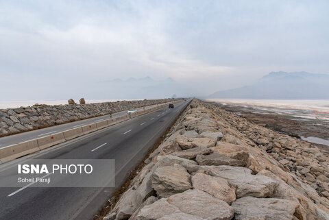 وضعیت غم انگیز بزرگترین دریاچه آب شور خاورمیانه