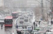 آمار عجیب از تصادف‌های روز گذشته پایتخت | رانندگان در هوای برفی سه برابر بیشتر تصادف کردند
