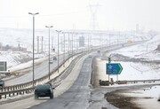 وضعیت ترافیکی راه‌های کشور | بارش برف و باران در جاده‌های ۷ استان | تردد برون‌شهری ۱۳ درصد افزایش یافت