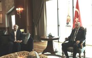 تصاویر دیدار صمیمانه امیرعبداللهیان با اردوغان در ترکیه