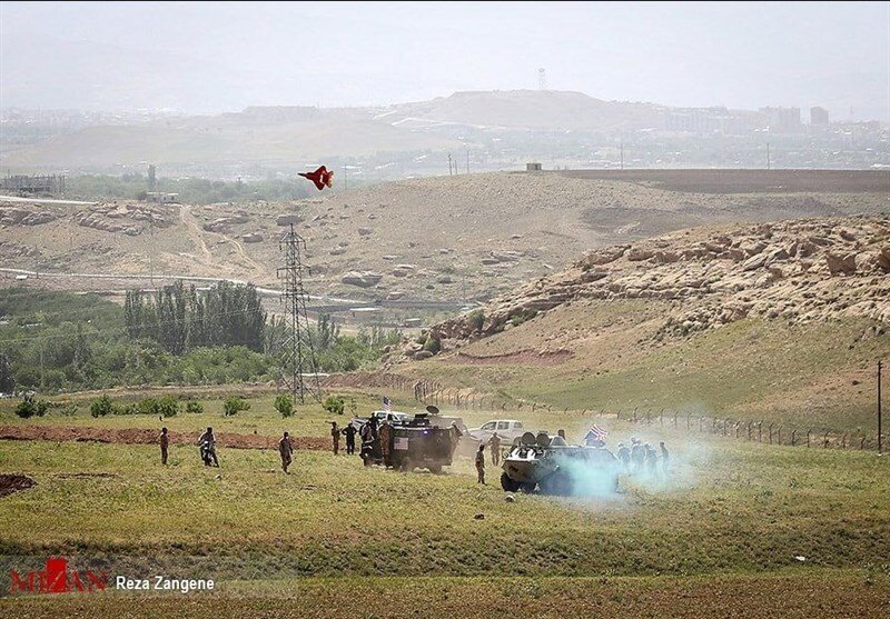 پهپاد ناشناس در رزمایش سپاه ؛ تصاویر آن را ببینید | ارتباطی با آمریکا دارد؟