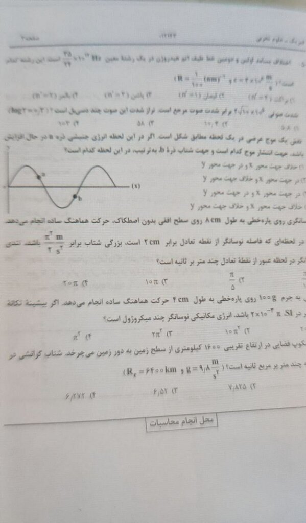 عکس | سوالات کنکور باز هم لو رفت؟