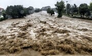 سیل آمد و ۱۲ روستا در اهر را زیر آب برد