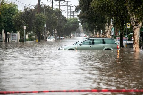 کالیفرنیا غرق شد