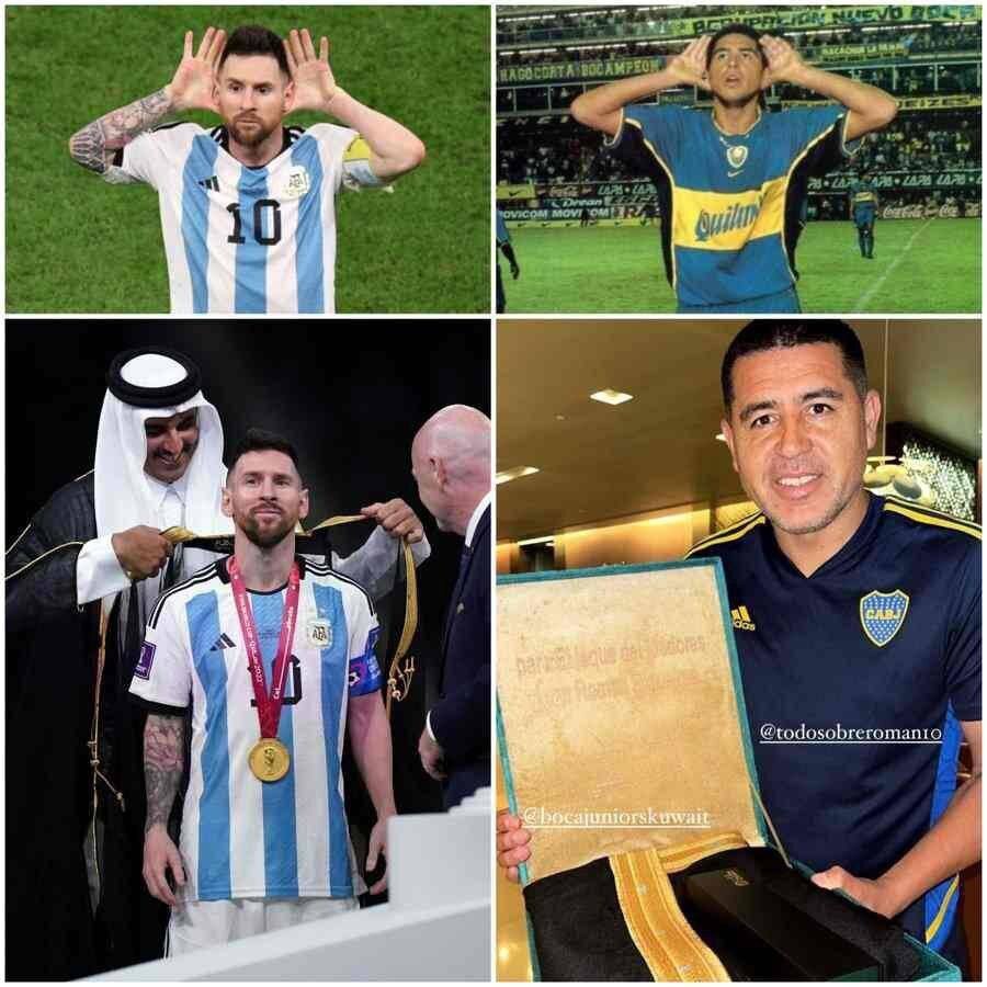 عکس | مسی عبای پرطرفدار را بخشید | صاحب جدید هدیه ویژه امیر قطر مشخص شد