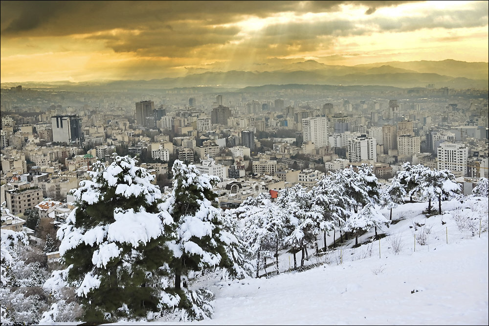 تهران - برف - تهرون - طهران