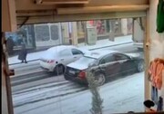 ببینید | غوغای عجیب خودروی ایرانی ؛ خودروهای ایرانی در برف بنز را جا گذاشتند!