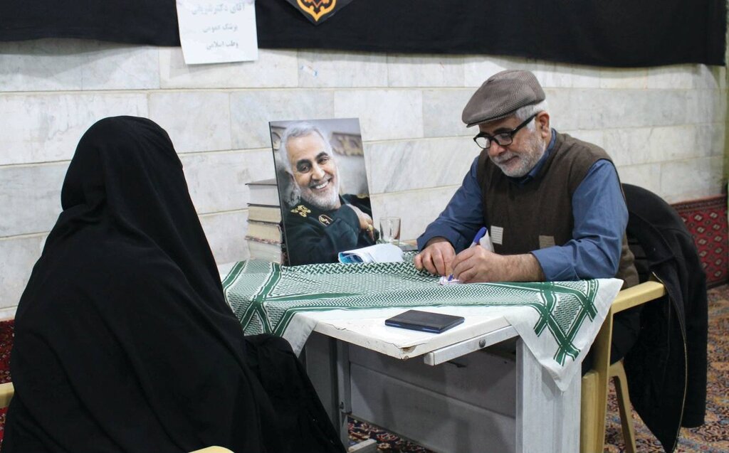 خدمت تمامعیار پزشکان جهادی در مسجد اقدسیه شهرری