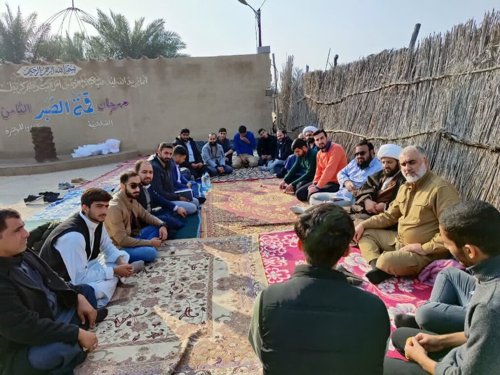 تصاویر ا امام جمعه بغداد در شادگان ؛میزبانی هیاتهای استان خوزستان از مهمان ویژه عراقی