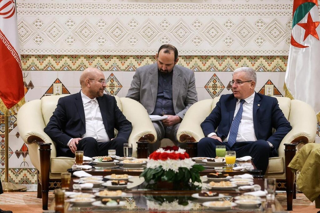 دیدار قالیباف و رئیس مجلس الجزایر