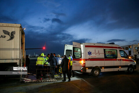 انتقال مجروحان حادثه سفارت آذربایجان به باکو