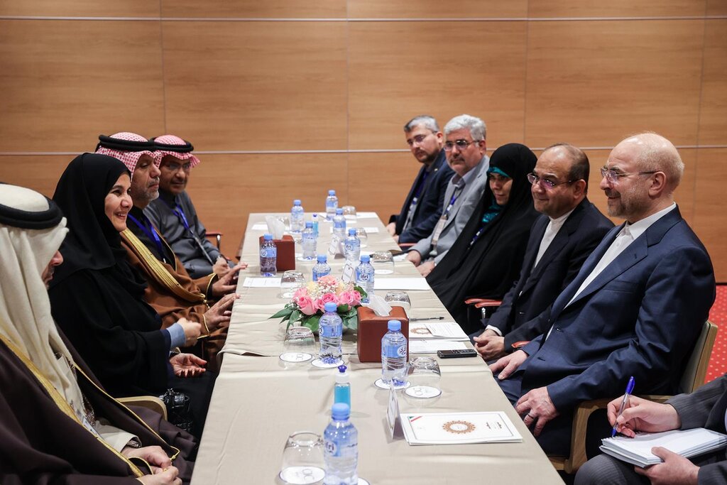 تصاویر ا  این زن نایب رئیس مجلس قطر است؛استایل متفاوت و رایزنی‌های این زن مسلمان در گفتگو با هیات ایرانی را ببینید