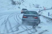 بارش برف و باران در جاده‌های ۹ استان | مسدود شدن ۳ محور مهم منتهی به شمال