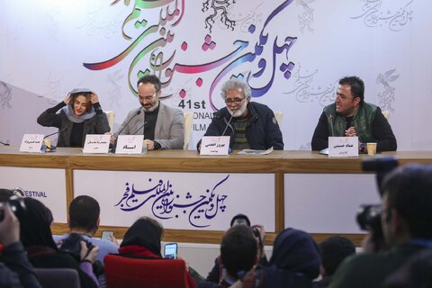 اولین نشست رسانه‌ای چهل و یکمین جشنواره بین المللی فیلم فجر برگزار شد/ حامد خورشیدی