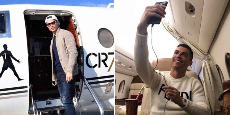 رونالدو برای هواپیمایش مشتری پیدا کرد | وسوسه خرید نجومی رونالدو با دلارهای عربی