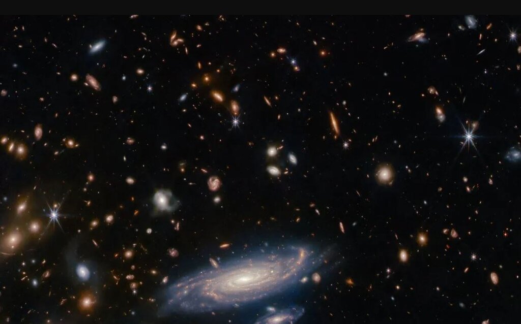 تصویر جدید تلسکوپ "جیمز وب" از یک کهکشان مارپیچی