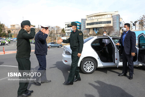 رزمایش پلیس بزرگراه با حضور سردار رادان کلید خورد