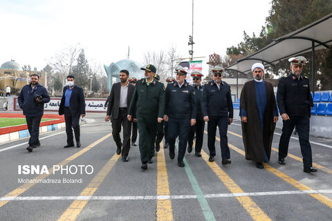 رزمایش پلیس بزرگراه با حضور سردار رادان کلید خورد