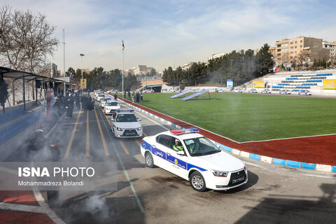 رزمایش پلیس بزرگراه با حضور سردار رادان کلید خورد