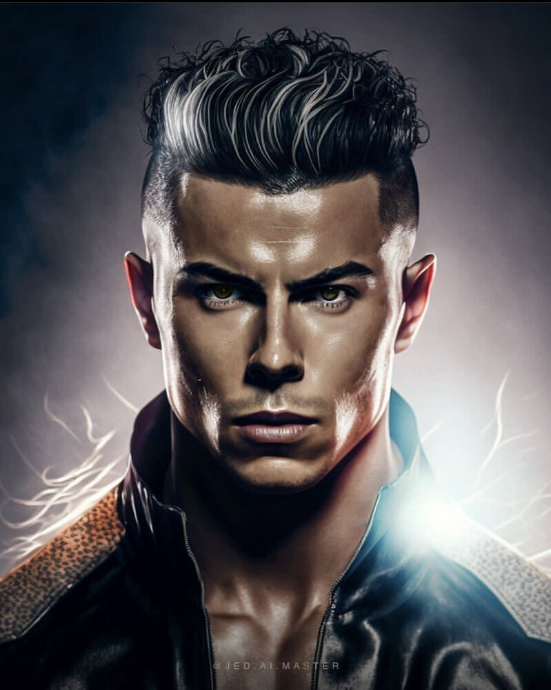 تصاویر | رونالدو و مسی راکاستار شدند! | تصویری جالب از دو ابرستاره فوتبال