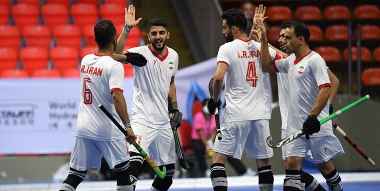 برتری تیم ایران برابر آمریکا در جام جهانی هاکی